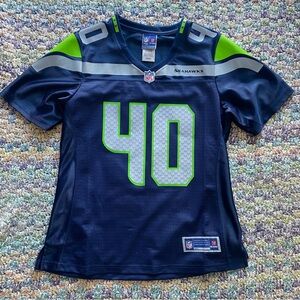 NFL pro line Seattle Seahawks kids jersey Derrick Coleman #40 youth